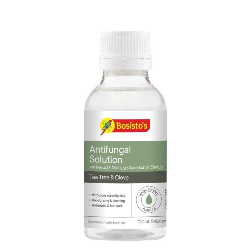100mL Bosisto’s Antifungal Tea Tree Clove Solution Water Soluble Essential Oils
