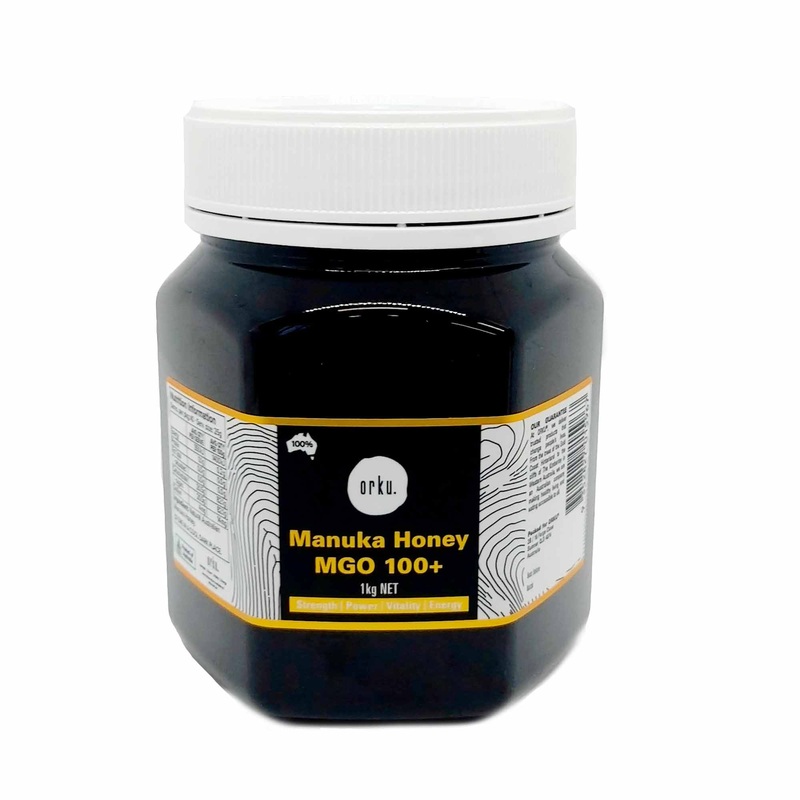 1Kg MGO 100+ Australian Manuka Honey – 100% Raw Natural Pure Jelly Bush