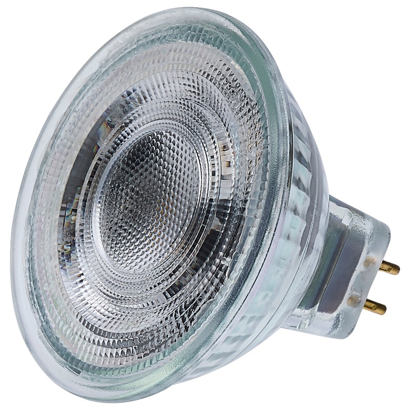 5.5 Watt MR16 LED Spotlight – 3500K CCT – GU5.3 Base – 12 Volt by Satco