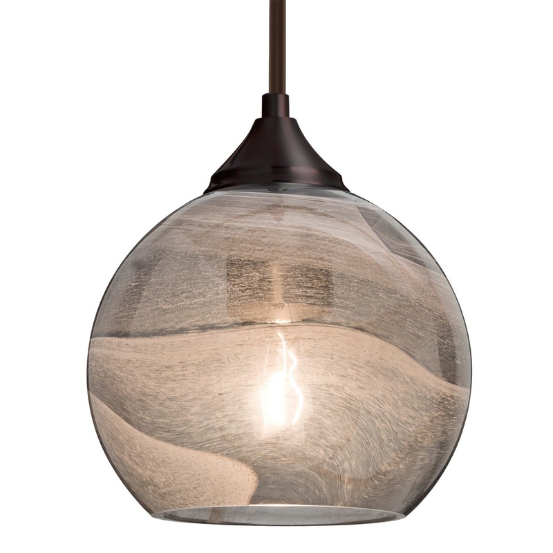 Besa 1TT-JILLYSM-BR Besa Jilly Stem Pendant One Light Pendant Bronze