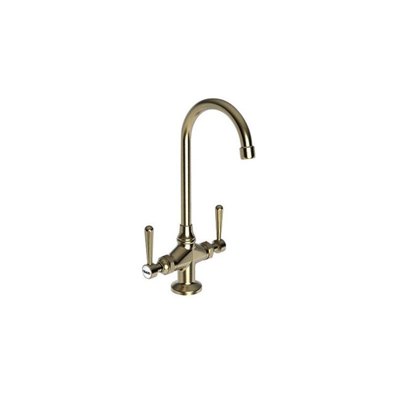 Astaire Two Handle Bar/Prep Faucet – French Gold