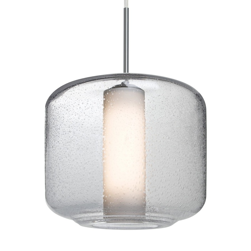 Besa 1JT-NILES10CO-LED-SN Besa Niles 10 Pendant LED Pendant Satin Nickel
