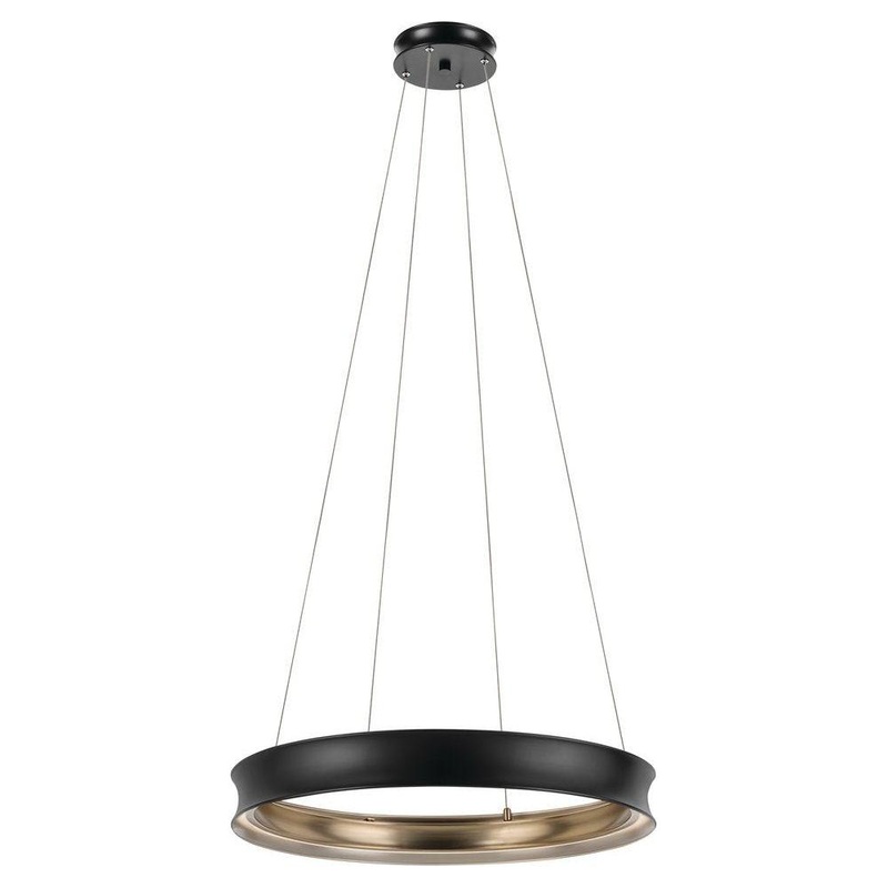 Larousse 29.5″ LED Chandelier Black