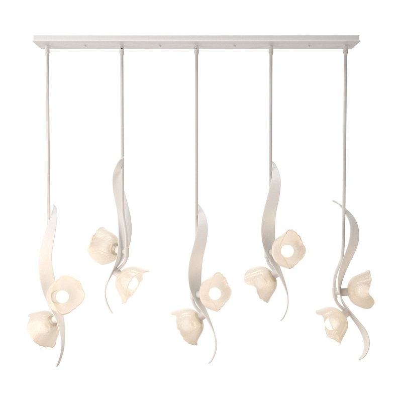 Mika 10-Light Pendant White