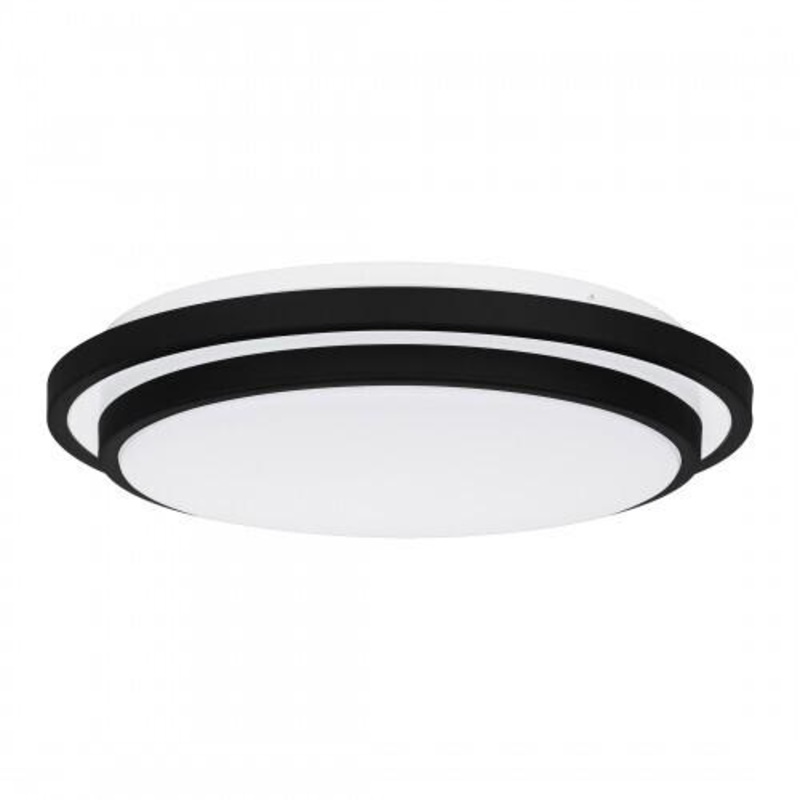 Quoizel IVG1616MBK Irving Flushmount led matte black Semi-Flush Mount
