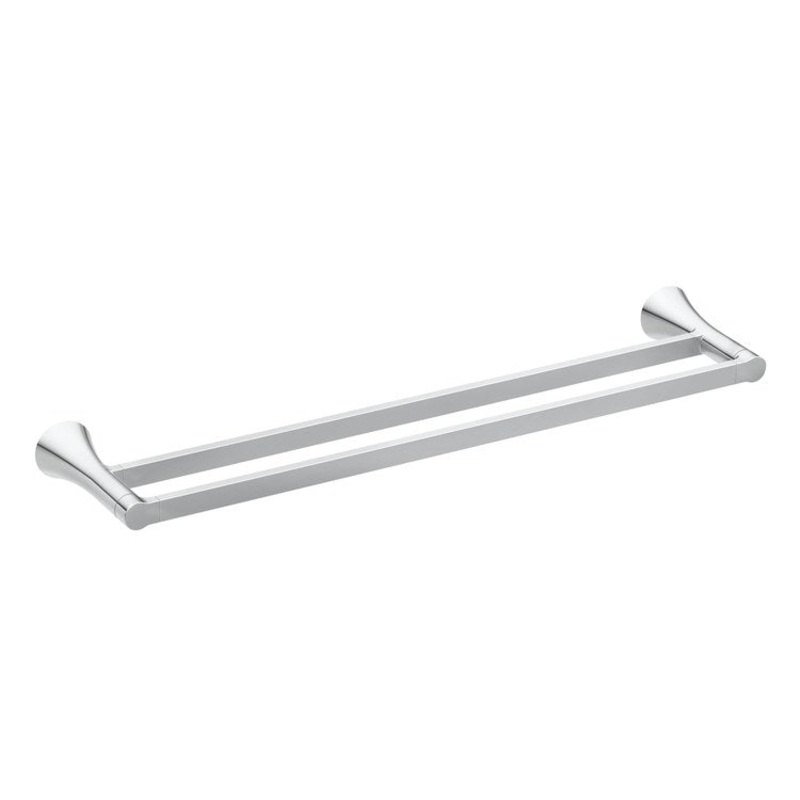 Towel Bar JASE 24 Inch Double Chrome Zinc