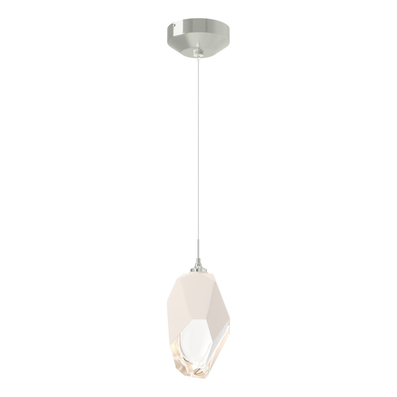 Chrysalis 1-Light Large Pendant Sterling White Crystal (WP)