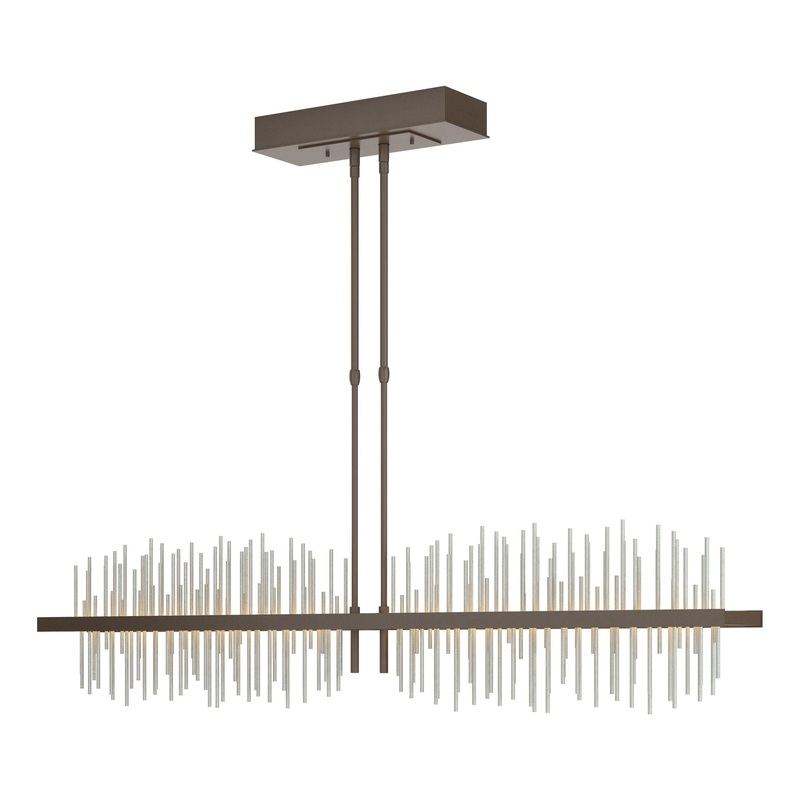 Gossamer Large LED Pendant Bronze Vintage Platinum