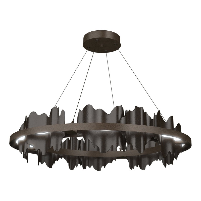 Hildene Circular LED Pendant Bronze Oil Rubbed Bronze