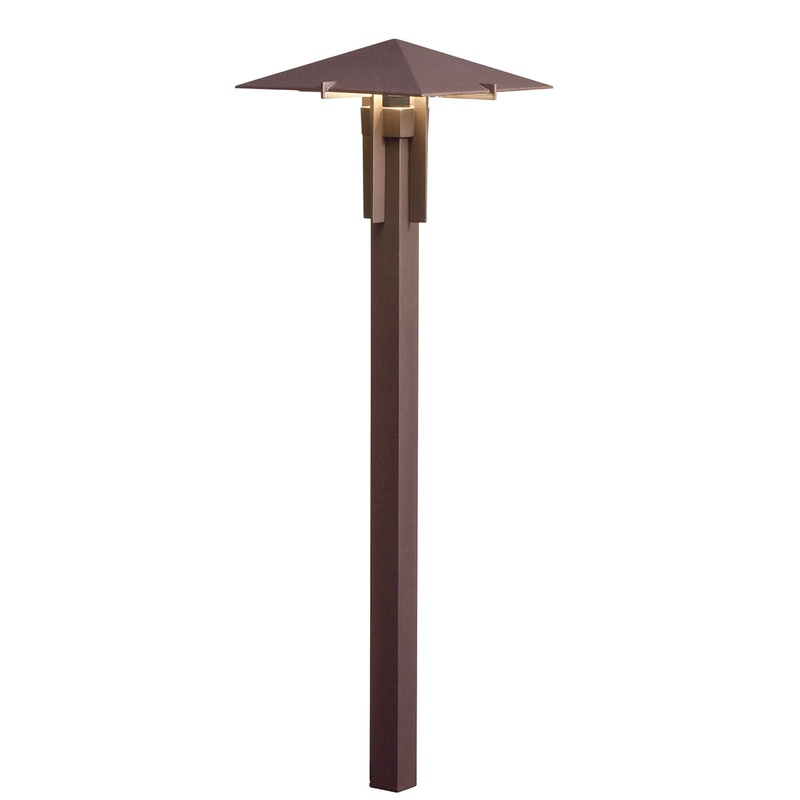 Kichler 15803AZT27R LED Path Light, Textured Architectural Bronze