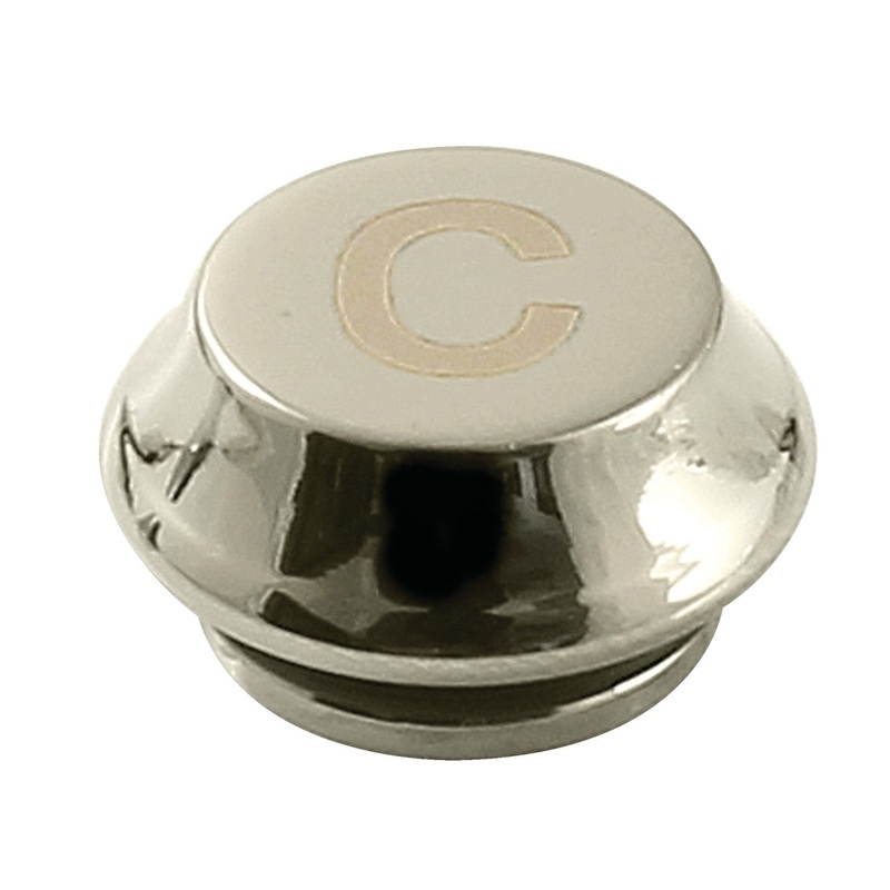 Kingston KSHI313PNC Cold Handle Index Button, Polished Nickel