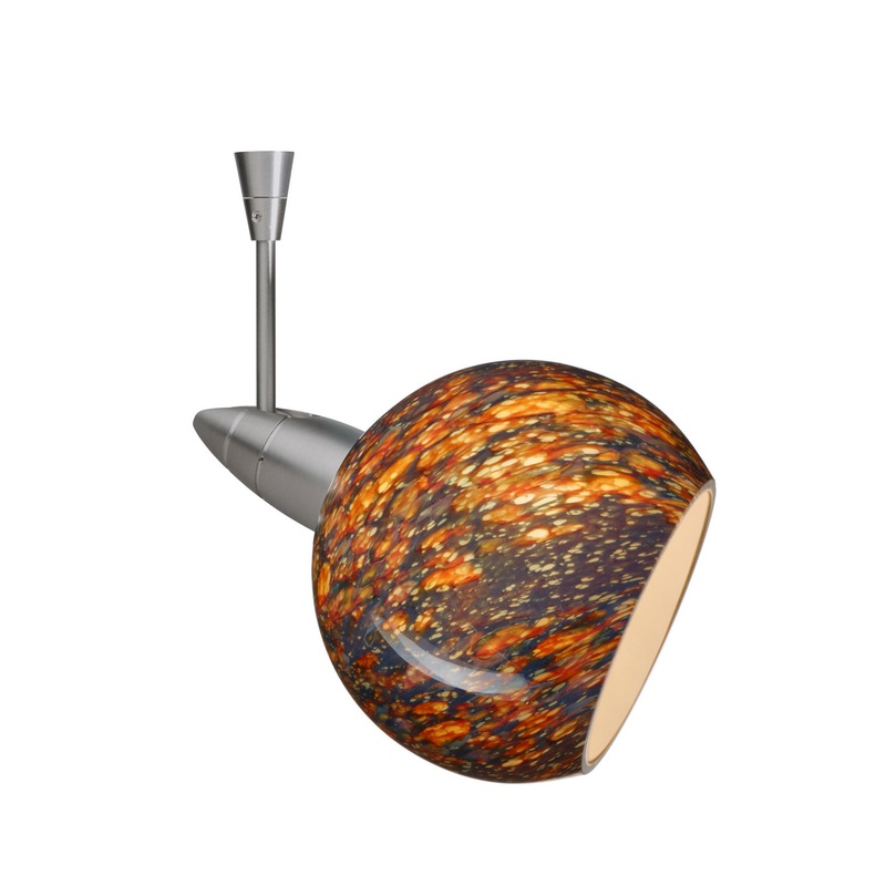 Besa SP-1559CE-SN Palla One Light Spotlight Satin Nickel