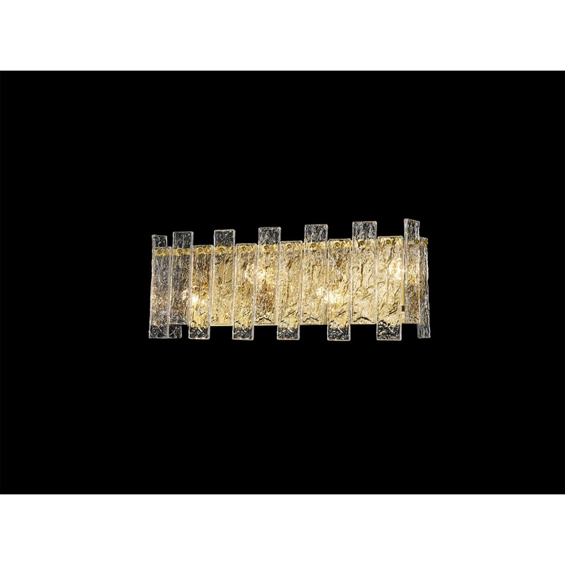 Cairo 4-Light Wall Sconce Antique Brass