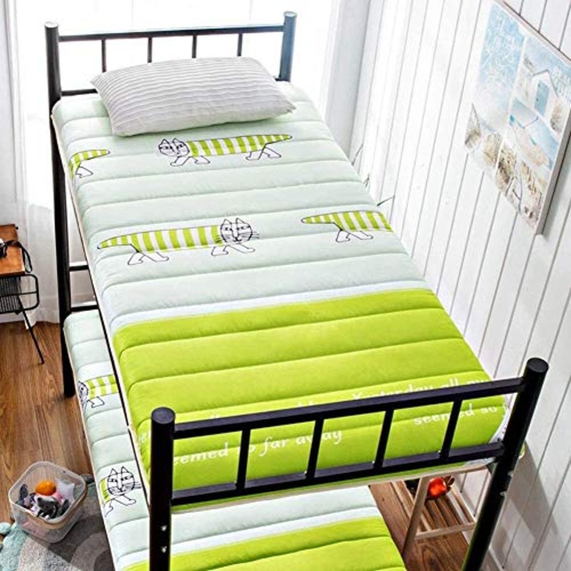 Huan in Stile Giapponese Tatami Tappetino, Pieghevole Studente Materasso, Pieghevole Futon Tatami Materasso Morbida e Spessa, Singole e Doppie dormitorio Materasso (Colore : F, Size : 120X200CM)