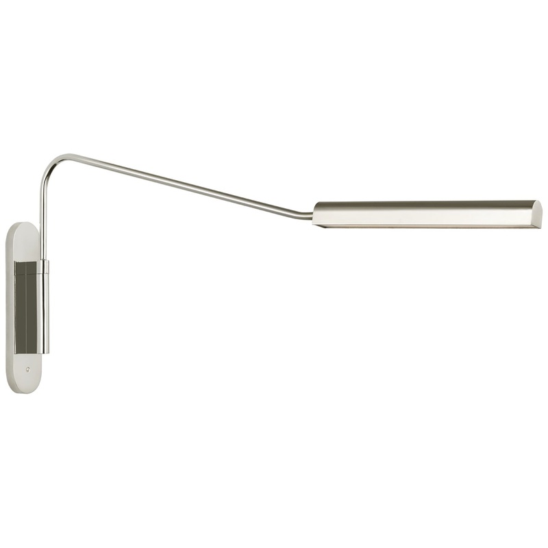 LED Wall Sconce from the Austin Collection in Polished Nickel Finish by Visual Comfort Signature