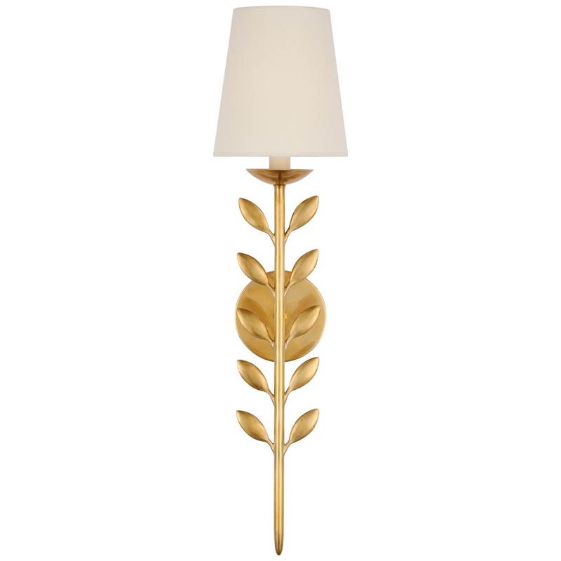 LED Wall Sconce from the Avery Collection in Hand-Rubbed Antique Brass Finish by Visual Comfort Signature
