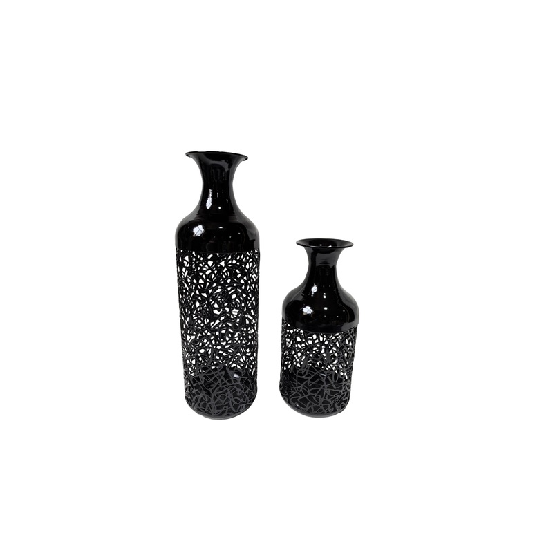 Maya Vase – Large – Black