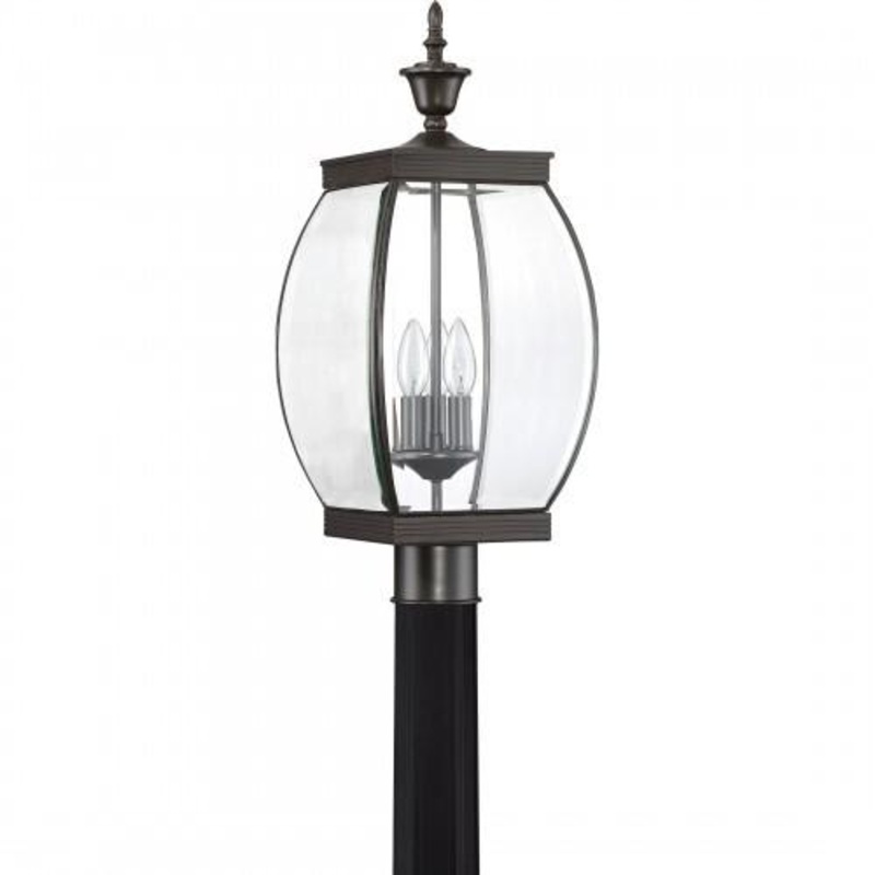 Quoizel OAS9009Z Oasis Outdoor post medici bronze 9″w Outdoor Lantern