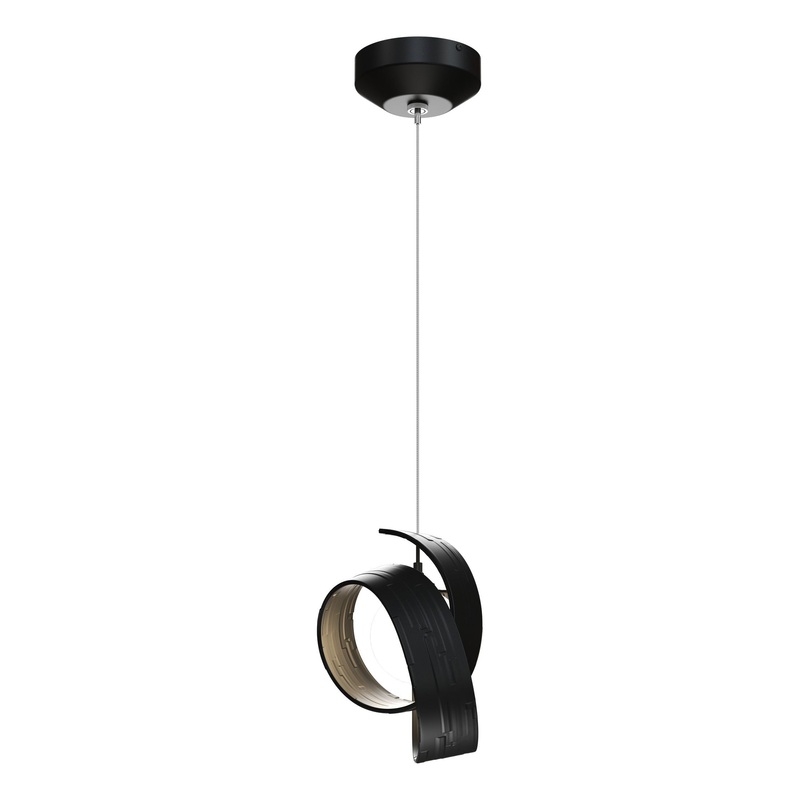 Riza Low Voltage Mini Pendant Black