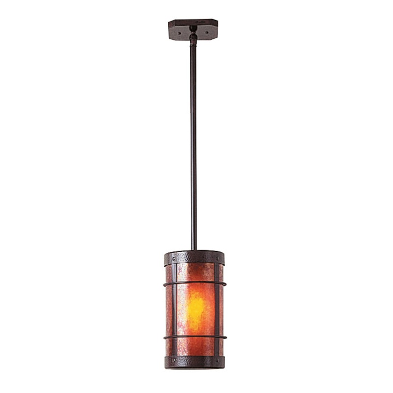 Arroyo VSH-9NRM-BK Valencia One Light Pendant Satin Black