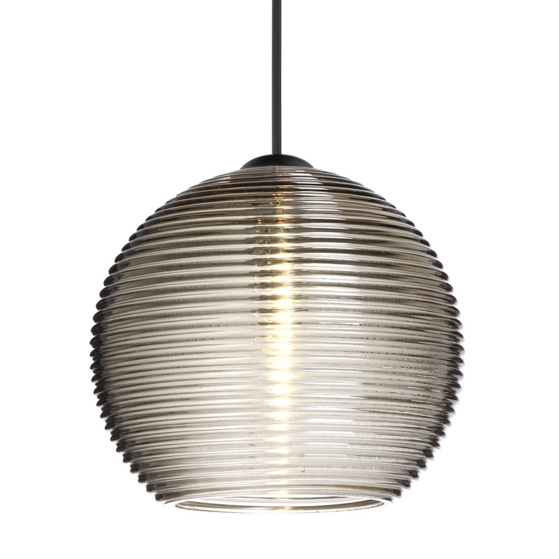 Besa 1XC-461502-BK Besa Kristall 6 Pendant One Light Pendant Black