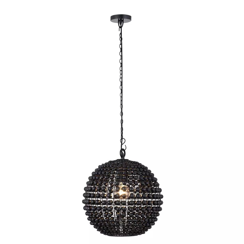 Burkley 1-Light Pendant Matte Black