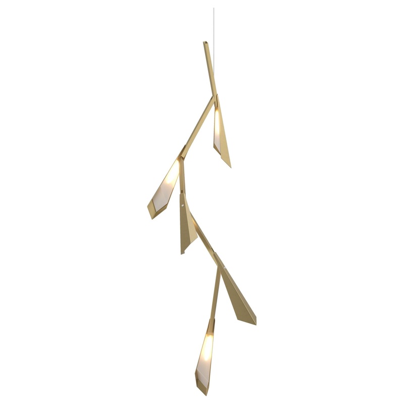 Quill LED Pendant Modern Brass Modern Brass