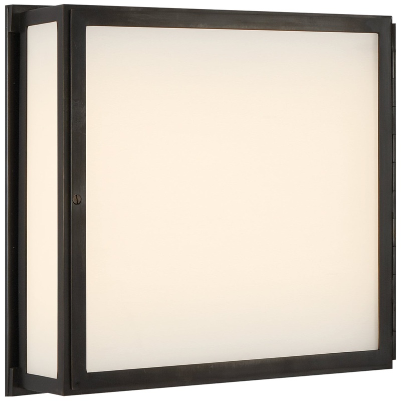 Two Light Wall Sconce from the Mercer Collection in Bronze Finish by Visual Comfort Signature