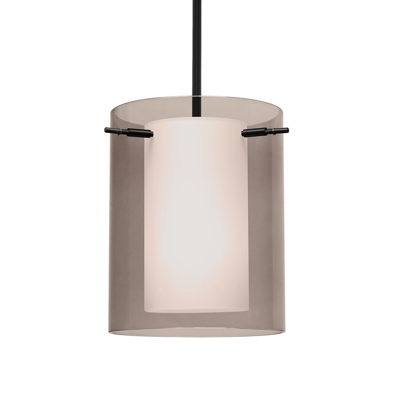 Besa 1TT-S00607-LED-BK Besa Pahu 8 Stem Pendant LED Pendant Black