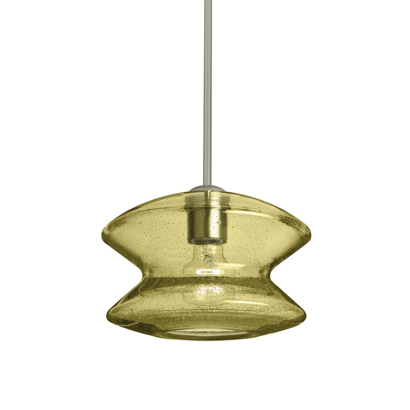 Besa 1TT-ZENGD-SN Zen One Light Pendant Satin Nickel (Discontinued)