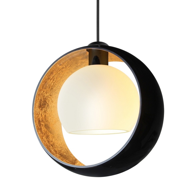 Besa 1XT-4293GF-BK Besa Pogo Pendant One Light Pendant Black