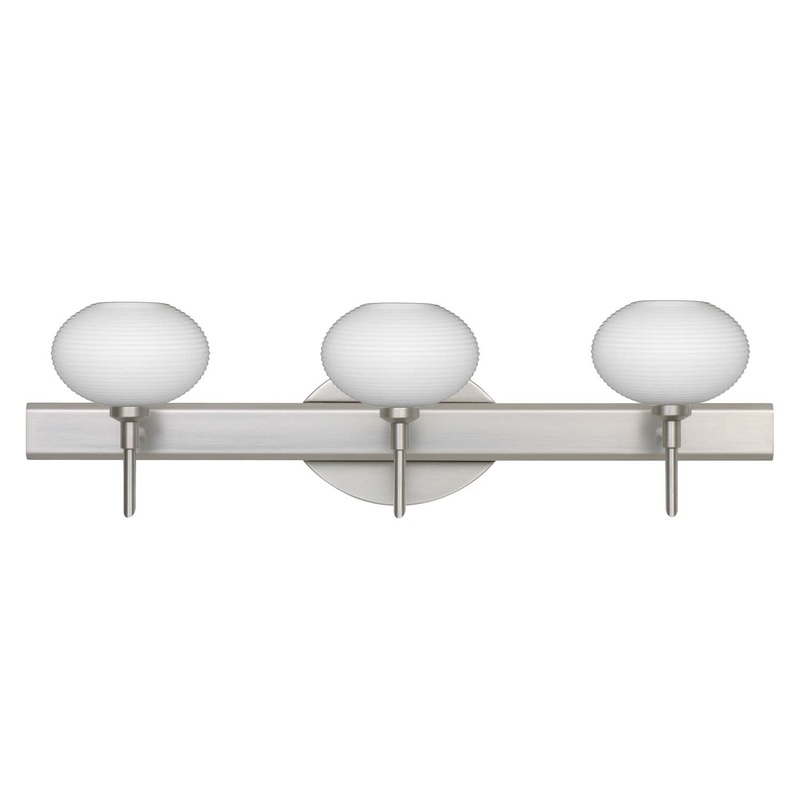 Besa 3SW-561207-SN Lasso Three Light Wall Sconce Satin Nickel