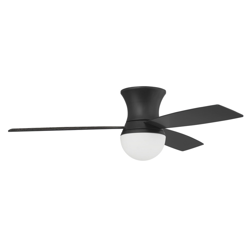 Craftmade DBK52FB3 Daybreak 52″Ceiling Fan Flat Black