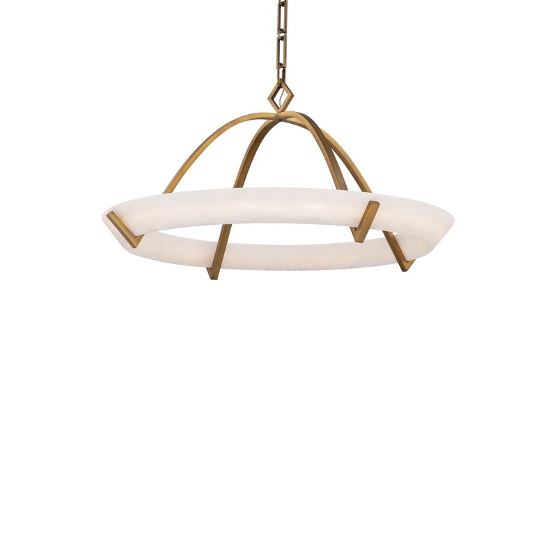 LED Pendant from the Copa Collection in Aged Brass Finish by Modern Forms
