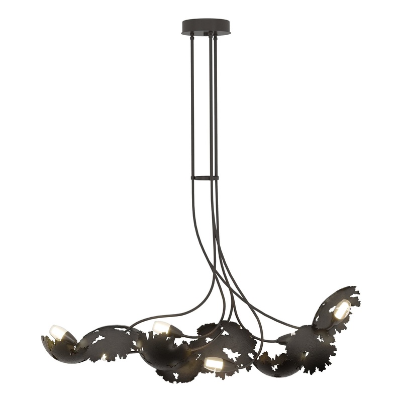 Pangea 6-Light Linear Pendant Oil Rubbed Bronze