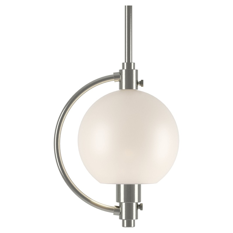 Pluto Mini Pendant Sterling Opal Glass (GG)