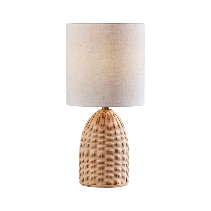 Bali Tall Table Lamp Light Rattan