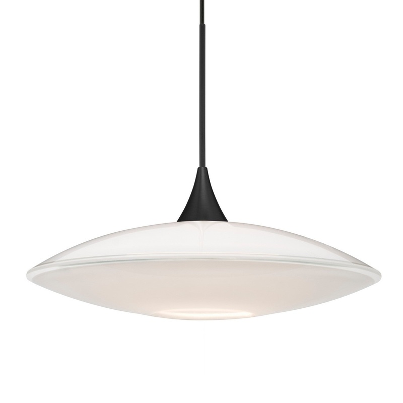 Besa 1XT-629406-LED-BK Besa Spazio Pendant LED Pendant Black