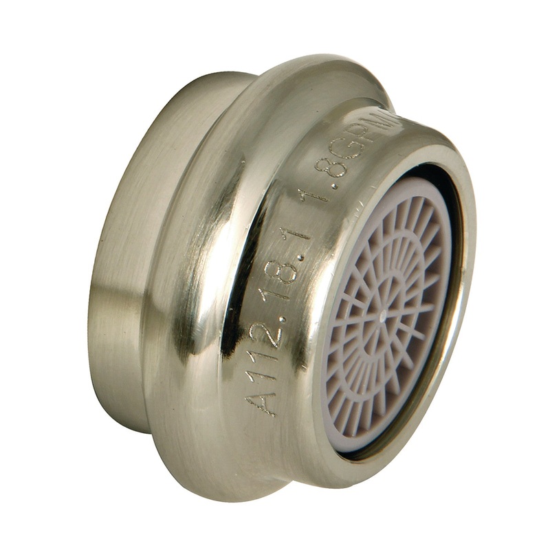 Cal Green Z18KBSA1608 1.8 GPM Female Aerator, Brushed Nickel
