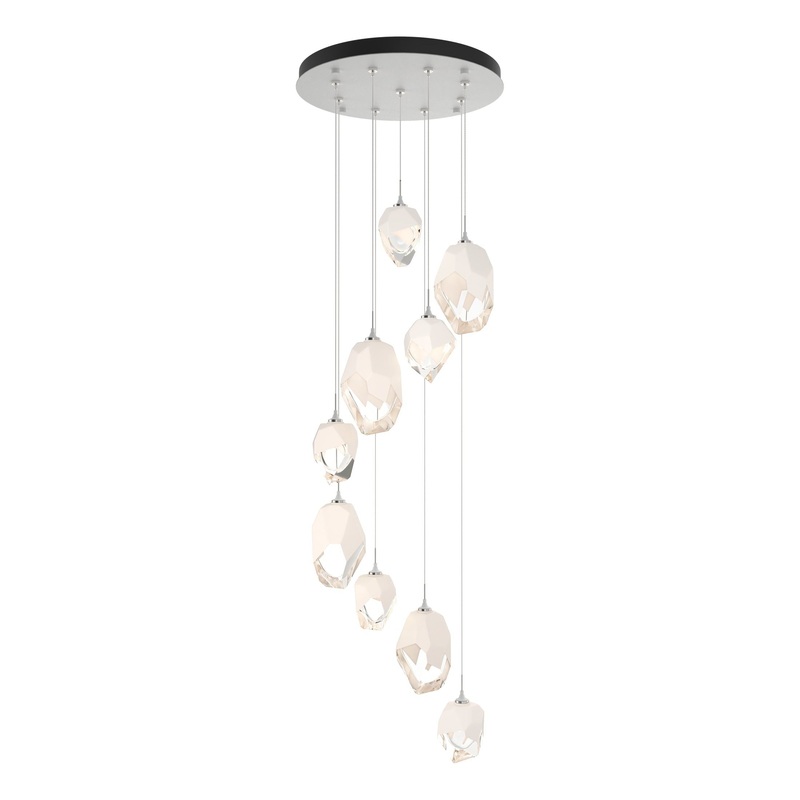 Chrysalis 9-Light Mixed Crystal Pendant White White Crystal (WP)