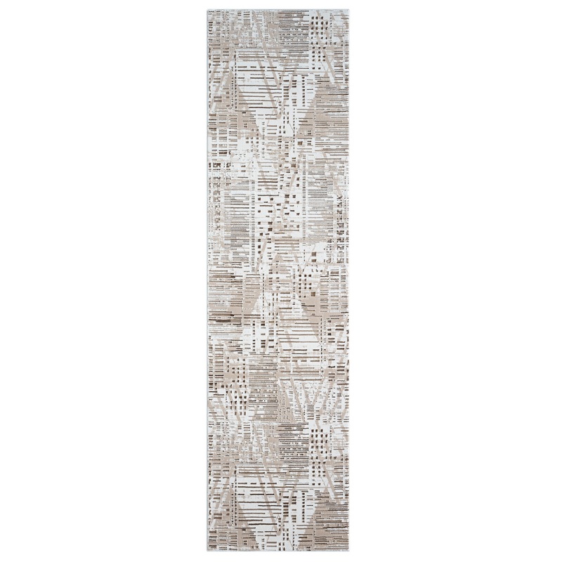 Grande Jacquard Rug – Taupe – 120×170