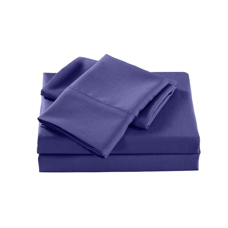 Royal Comfort 2000 Thread Count Bamboo Cooling Sheet Set Ultra Soft Bedding – King – Royal Blue