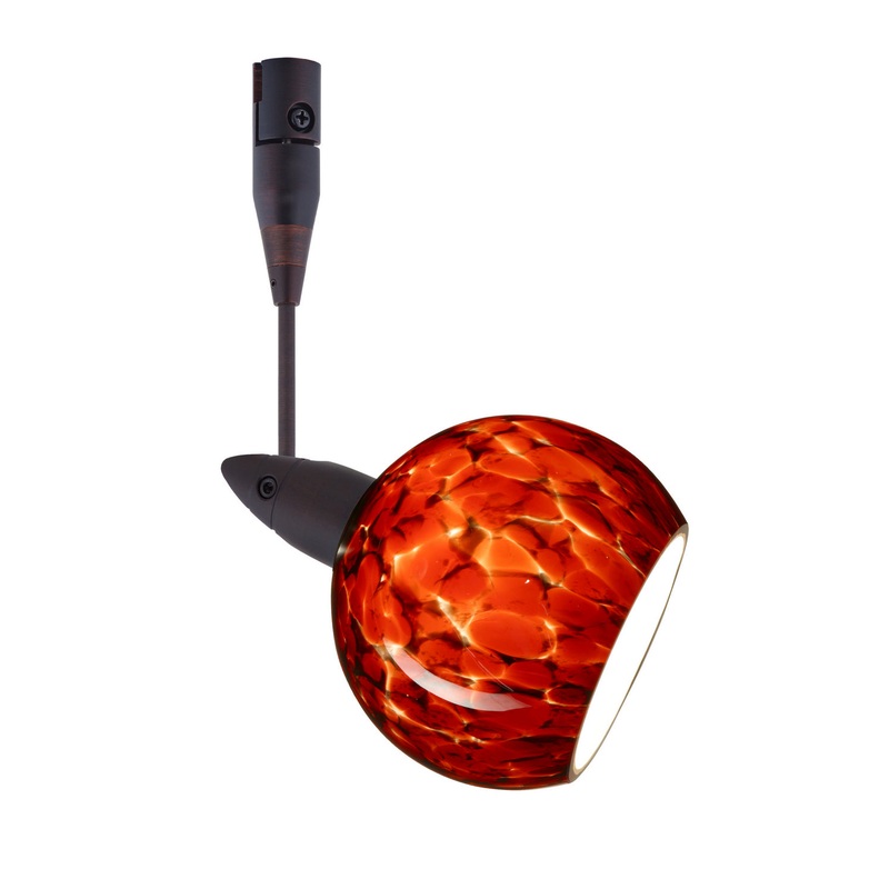 Besa RSP-155941-BR Palla One Light Spotlight Bronze