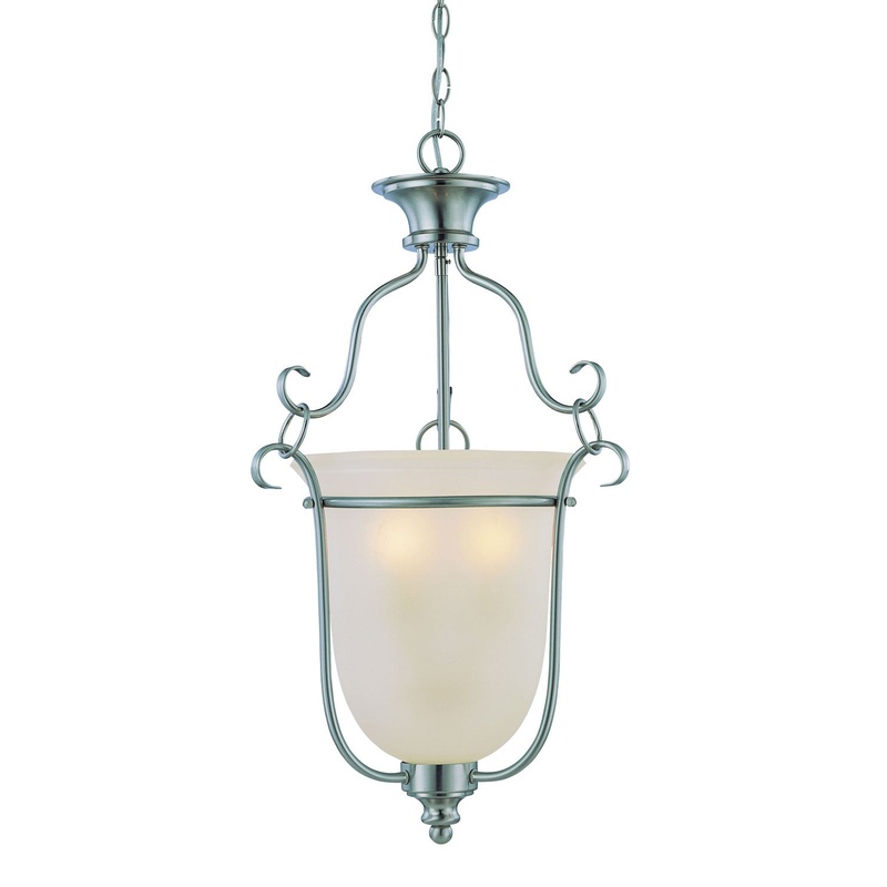 Craftmade 26343-SN Linden Lane 3 Light Foyer Chandelier Satin Nickel (Discontinued)