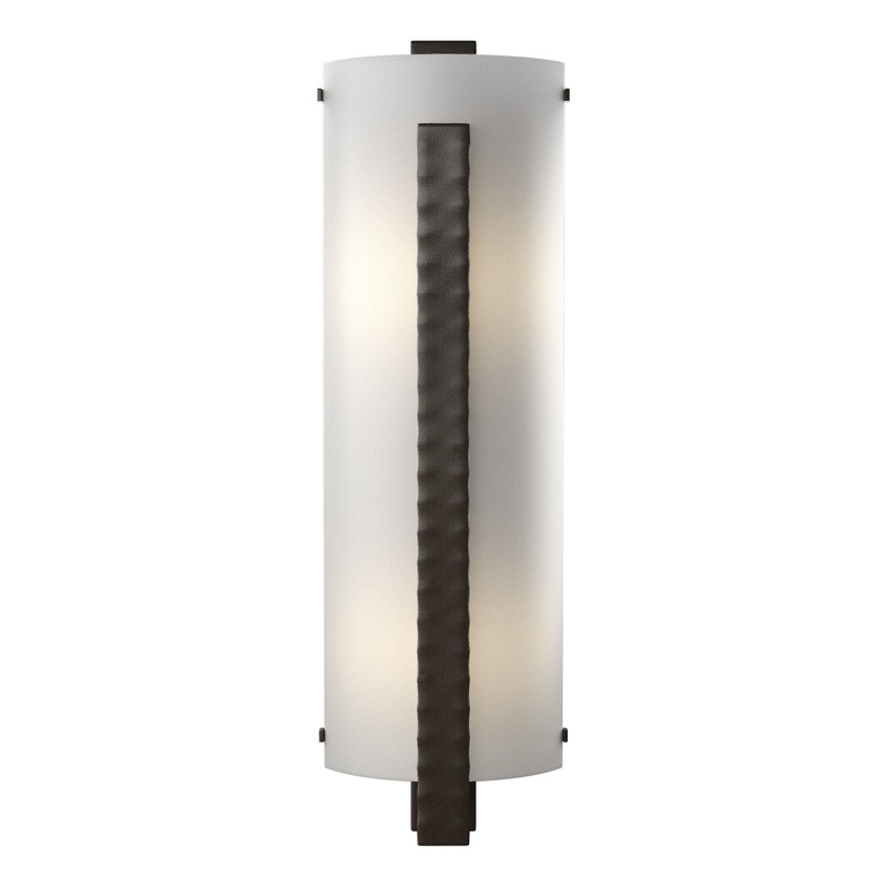 Forged Vertical Bar Large Sconce Oil Rubbed Bronze