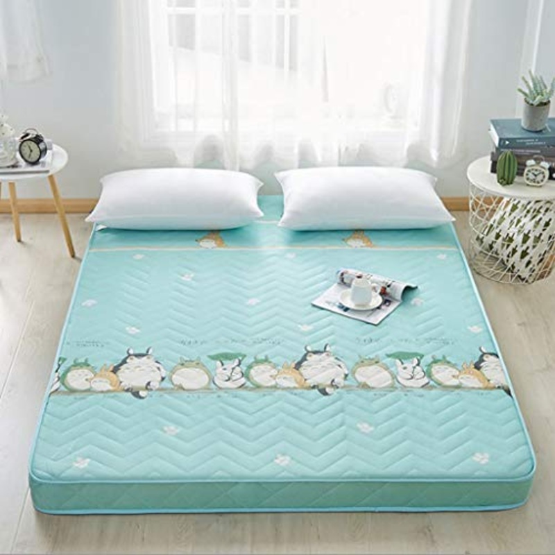GLzcyoo Dormire Tatami Tappetino, Thick Premium Materasso Pad, Traspirante Futon Tatami Mattress Pad Soft Spessore Giapponese for dormitorio Materasso (Colore : 10cm, Size : 120 * 190cm)