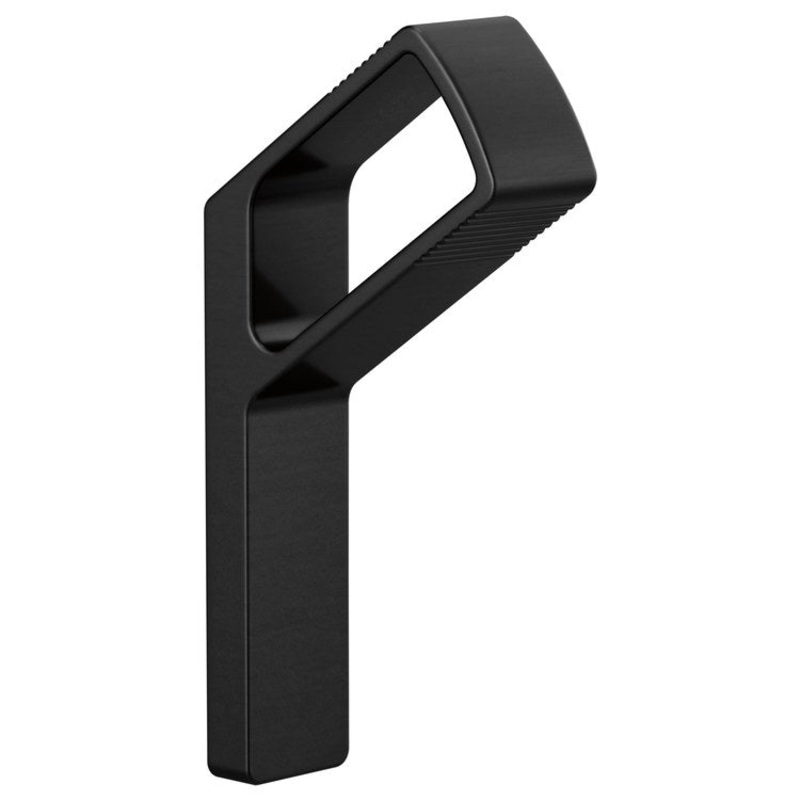 Robe Hook Kintsu Matte Black 2-1/8 Inch Wall Mount Metal