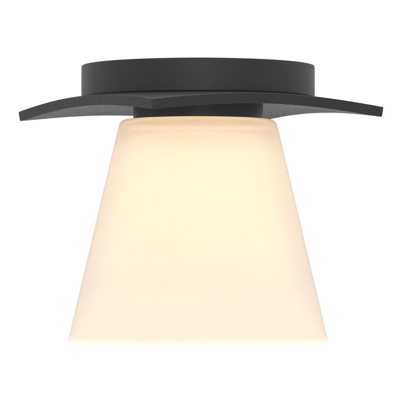 Wren Flush Mount Black Opal Glass (GG)