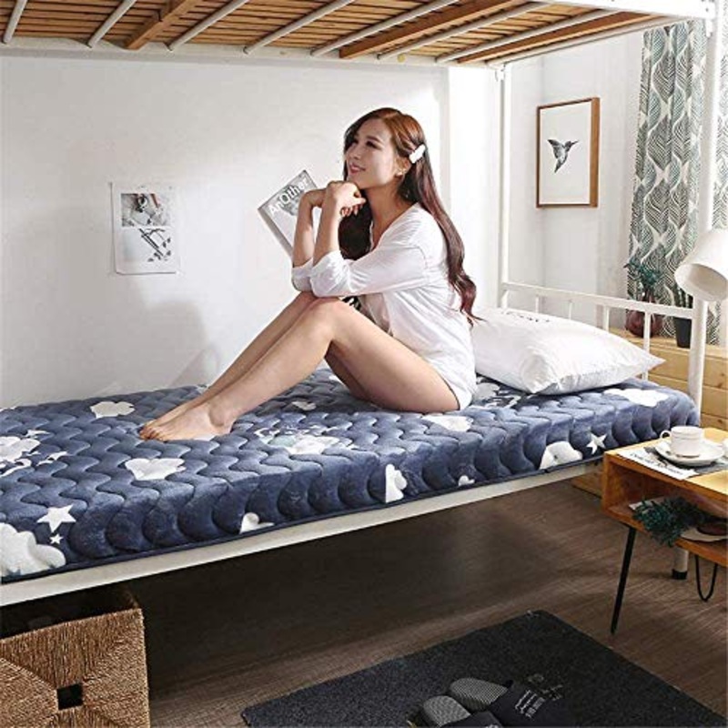 Z&HA Materasso Pieghevole per Dormitorio Studentesco, Materasso Futon in Memory Foam, Materasso Futon,c,39.4″X79″