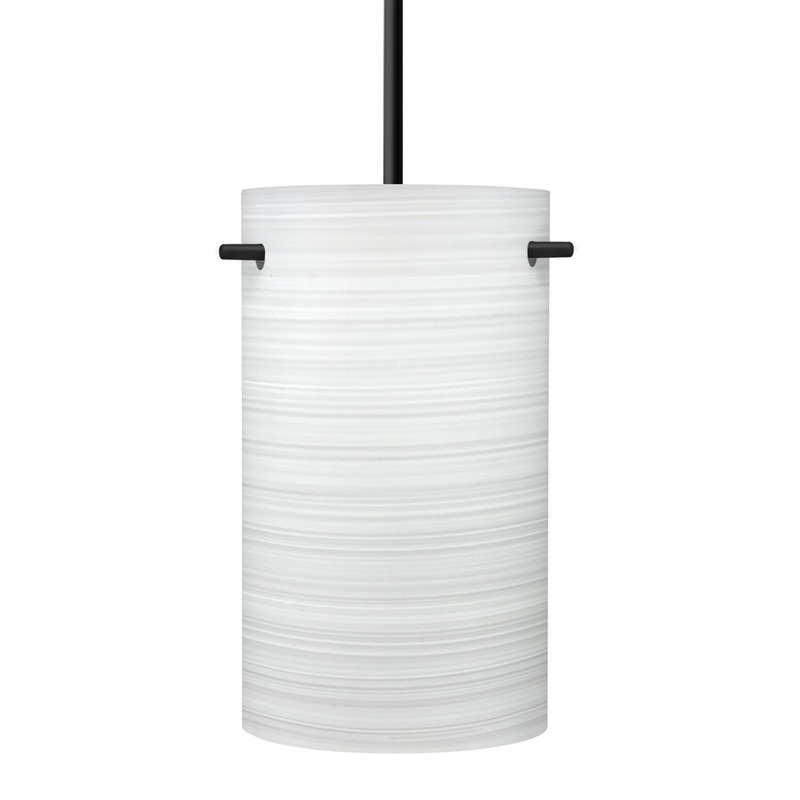 Besa J-4005KR-BK Besa Tamburo 5 Pendant One Light Pendant Black